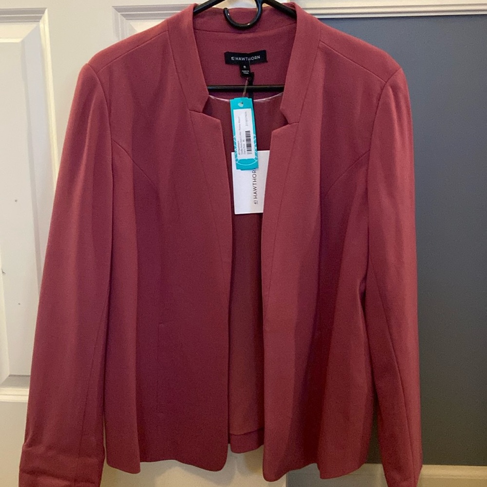Plum-Colored Blazer